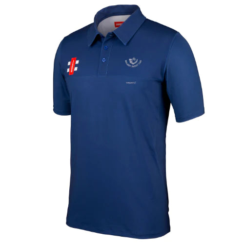 Wallasey Cricket Club Adult's Navy Pro Performance Polo Shirt