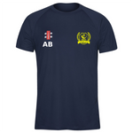 Irby Cricket ClubJunior Navy Matrix V2 S/S Tee Shirt-