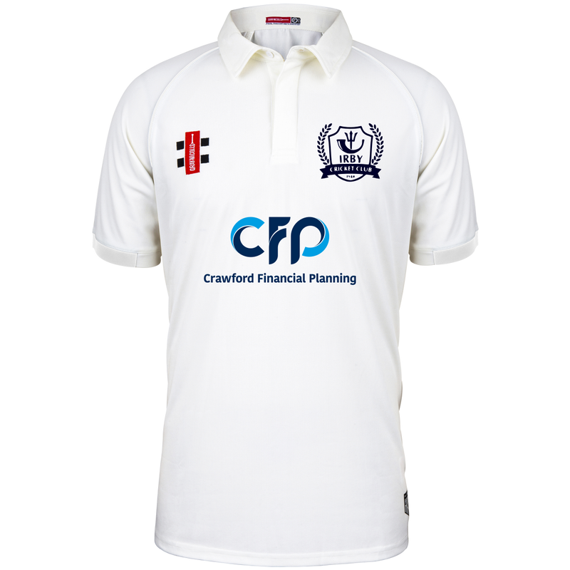 Irby Cricket Club Junior Short Sleeve Matrix Match Shirt