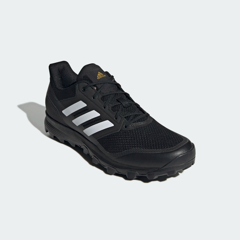 Black adidas store hockey shoes