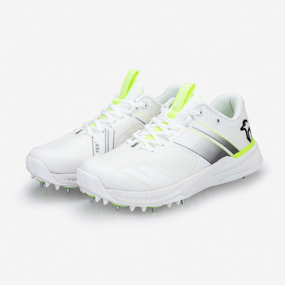 KOOKABURRA KC PLAYERS SPIKE CRICKET SHOE - white