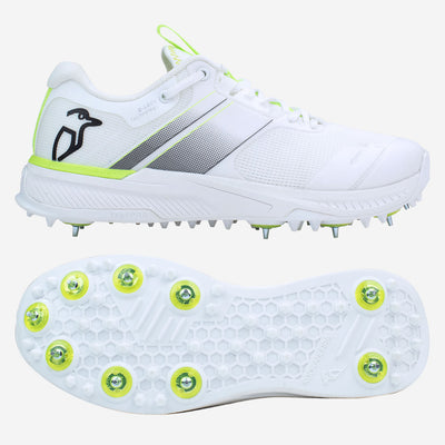 KOOKABURRA KC PLAYERS SPIKE CRICKET SHOE - white