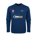 Wallasey Cricket Club Adult's Navy Matrix V2 L/S Tee Shirt-Senior