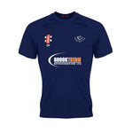 Wallasey Cricket Club Adult's Navy Matrix V2 S/S Tee Shirt-Senior