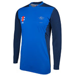 Wallasey Cricket Club Adult's Royal / Navy Pro Perf T20 Long Sleeve